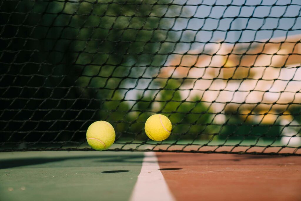 Bouncing Tennis Balls